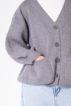 Be in My Wardrobe Cardigan – Grey